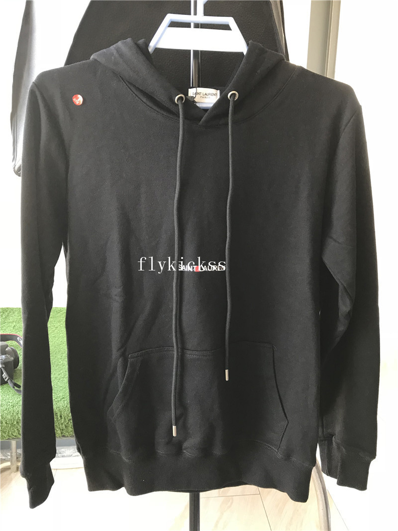 Saint Laurent Black Hoodie